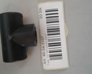 T-Piece 1/2" PP m/m/m BSPP